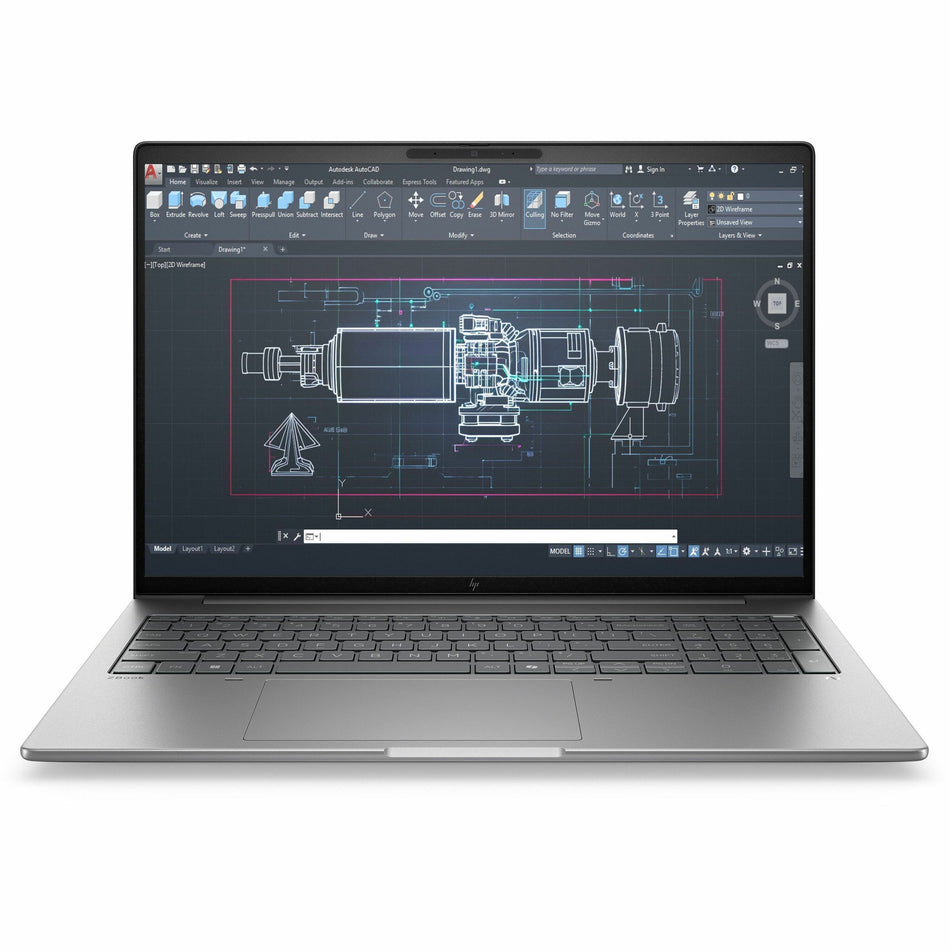 HP ZBook 8 G1i 16" Mobile Workstation - Intel Core Ultra 7 2nd Gen 255H - 32 GB - 1 TB SSD - English Keyboard - D06HPAT#ABA