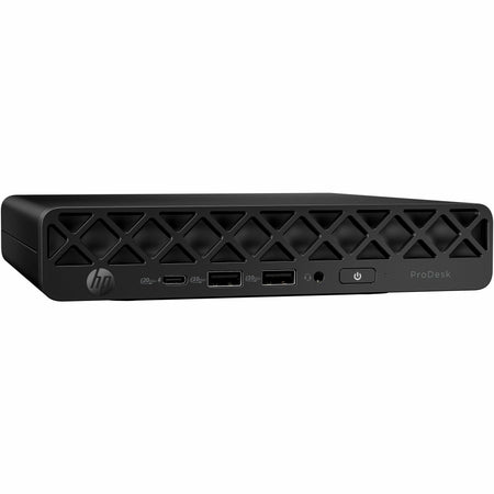 HP ProDesk 4 G1i Desktop Computer - Intel Core Ultra 5 235T - 32 GB - 512 GB PCI Express NVMe SSD - Mini PC - Jack Black - D32LQUT#ABA