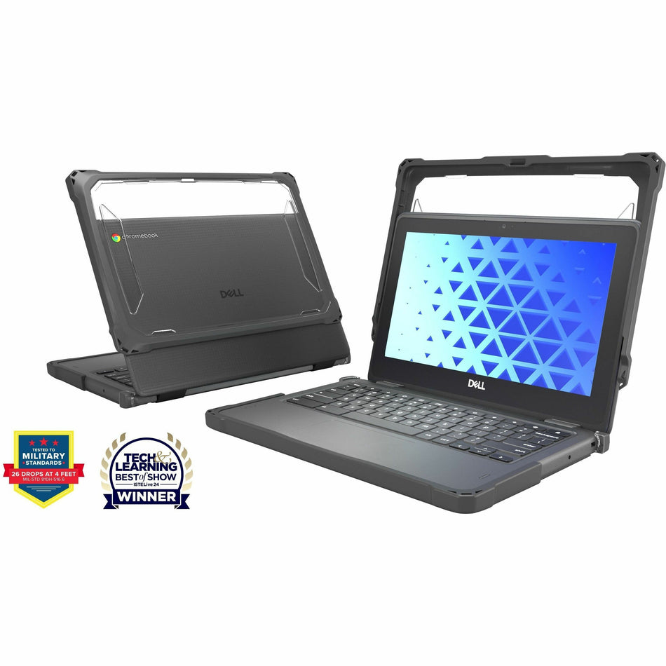 MAXCases Extreme Shell-F Chromebook Case - DLESF3CB11CGRY