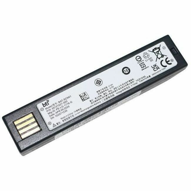 BTI BAT-SCN01A-BTI 3.7V 9WH LI-ION SCANNER BATTERY FOR HONEYWELL - BAT-SCN01A-BTI
