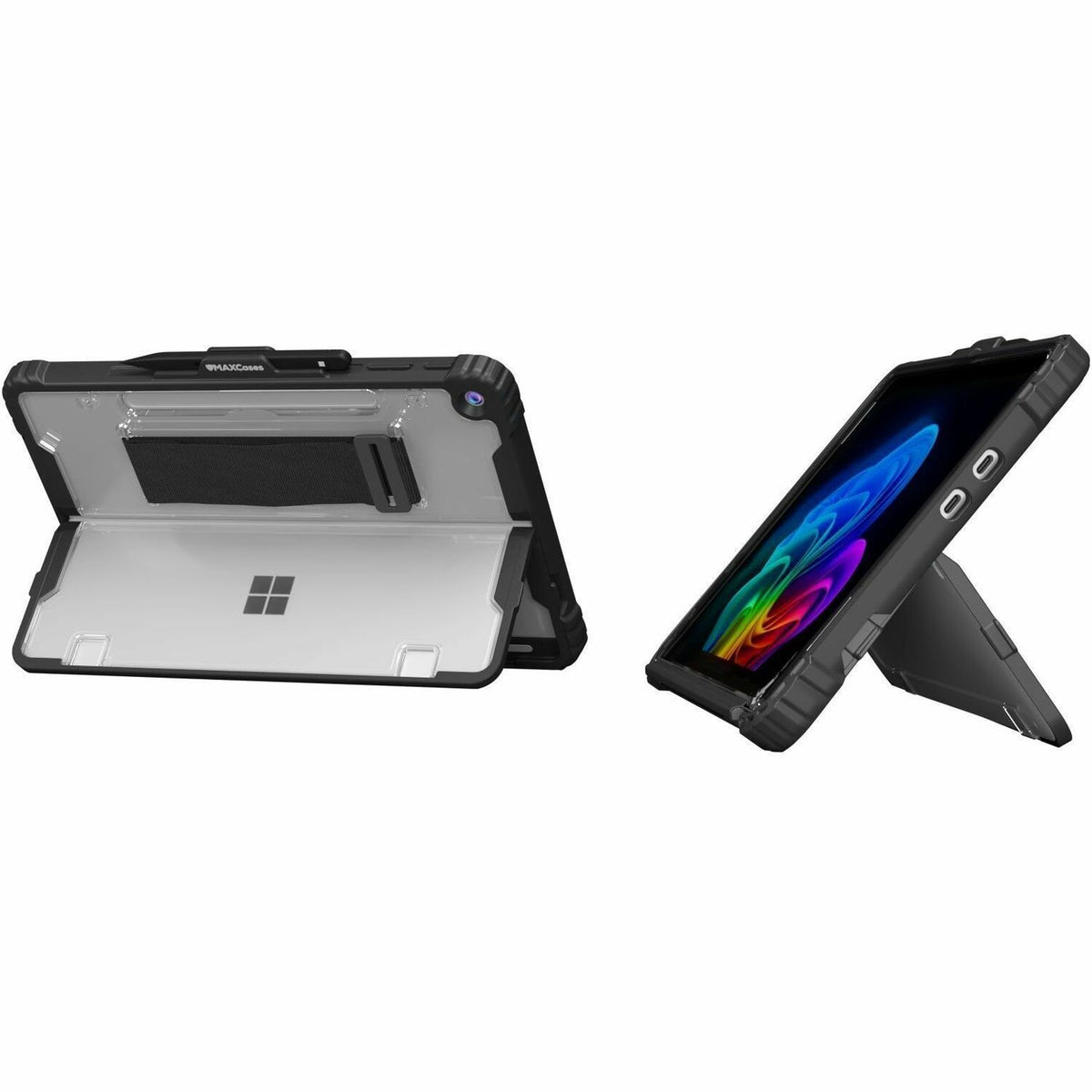 MAXCases Extreme Shell for Microsoft Surface Pro 12 13" (Black) - MSESSPG12BLK