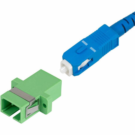 StarTech SC to SC Coupler 10 Pack, OS2 Single Mode SC Fiber Optic Coupler with Flange, SC/APC Simplex Adapter - SIMPLEXSCAPCF