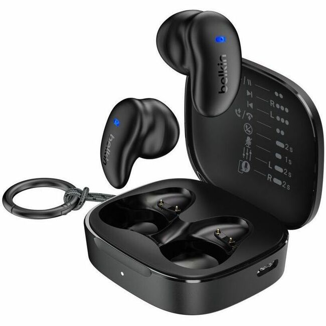 Belkin SoundForm Anywhere AUC014FQBK Earset - AUC014FQBK