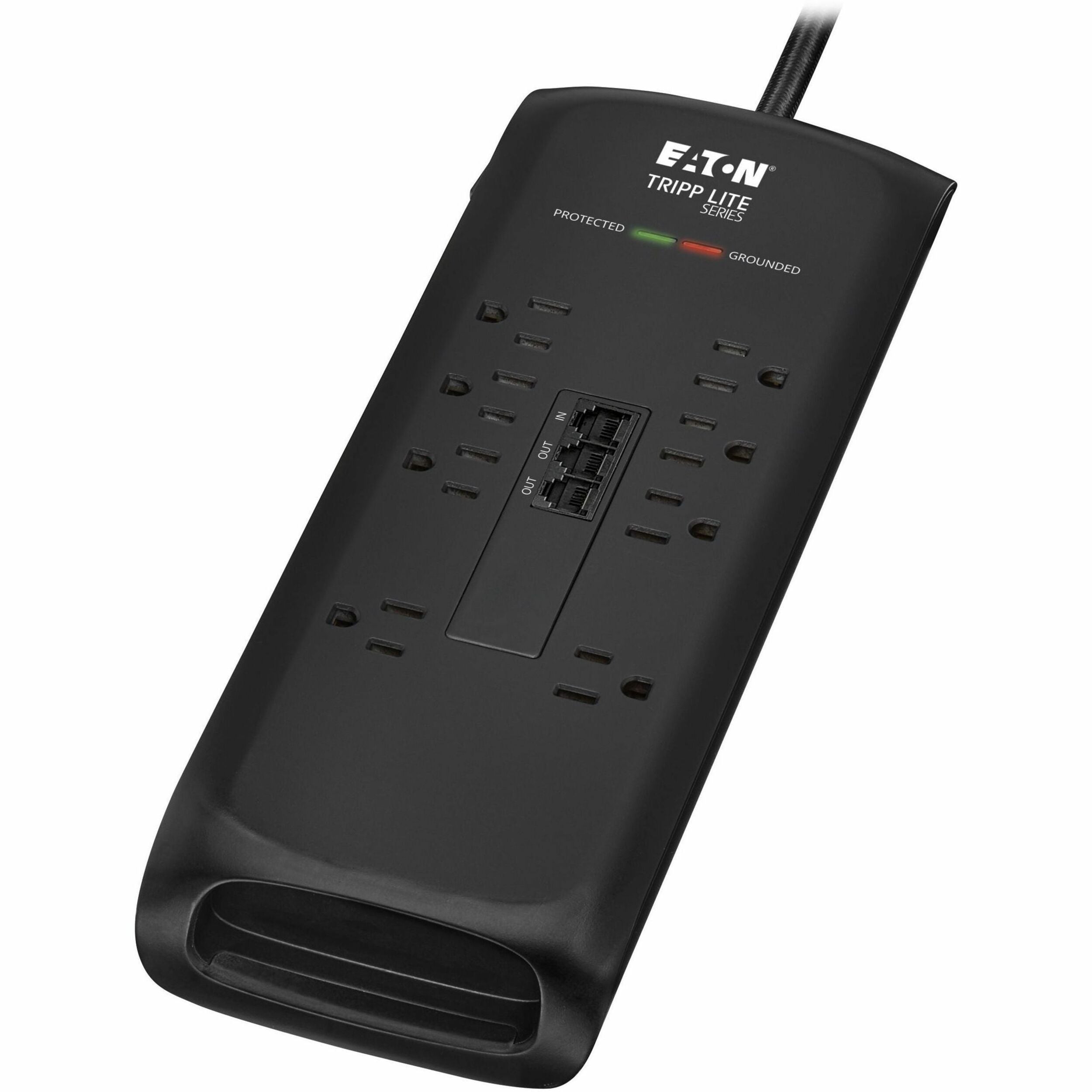 Tripp Lite series Protect It! TLP88DBTEL 8-Outlets Surge Suppressor/Protector - TLP88DBTEL