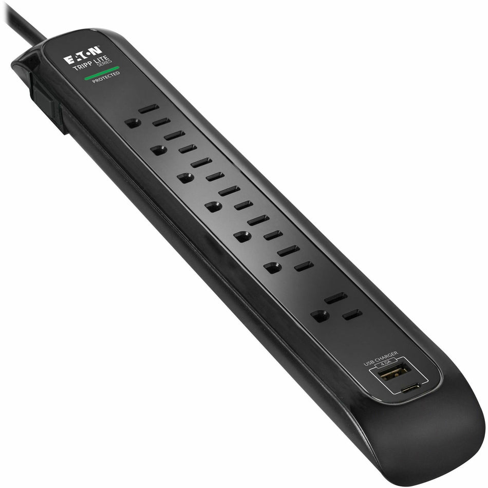 Tripp Lite series Protect It! TLP76BUC 7-Outlets Surge Suppressor/Protector - TLP76BUC