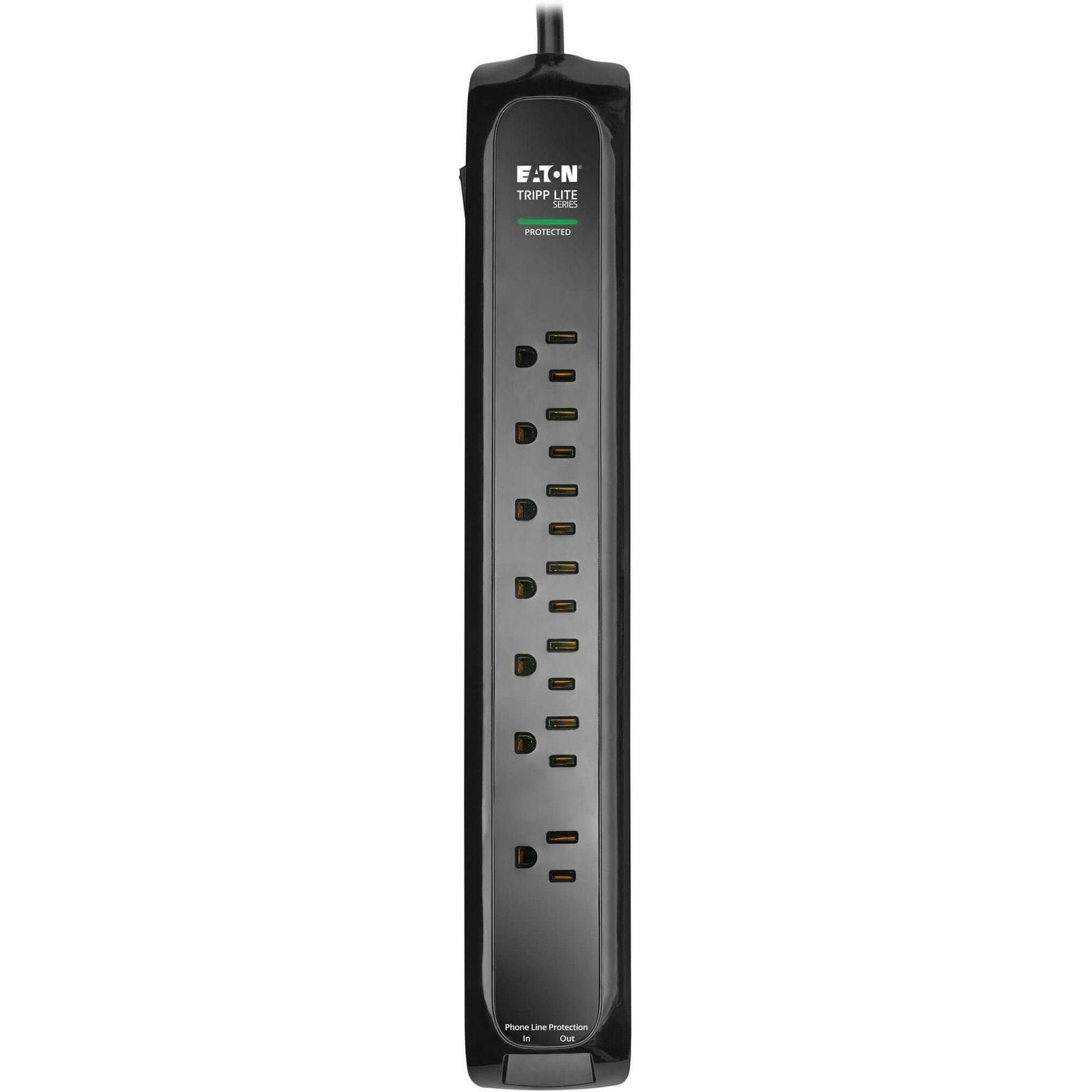 Tripp Lite series Protect It! TLP710BTEL 7-Outlets Surge Suppressor/Protector - TLP710BTEL