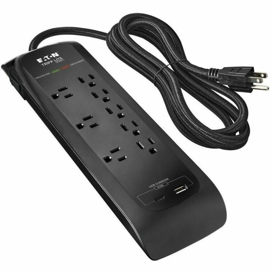 Tripp Lite series Protect It! TLP88DBUC 8-Outlets Surge Suppressor/Protector - TLP88DBUC