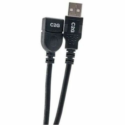 C2G 3ft (0.9m) TAA-Compliant USB 2.0 A Male to A Female Extension Cable - C2G68011