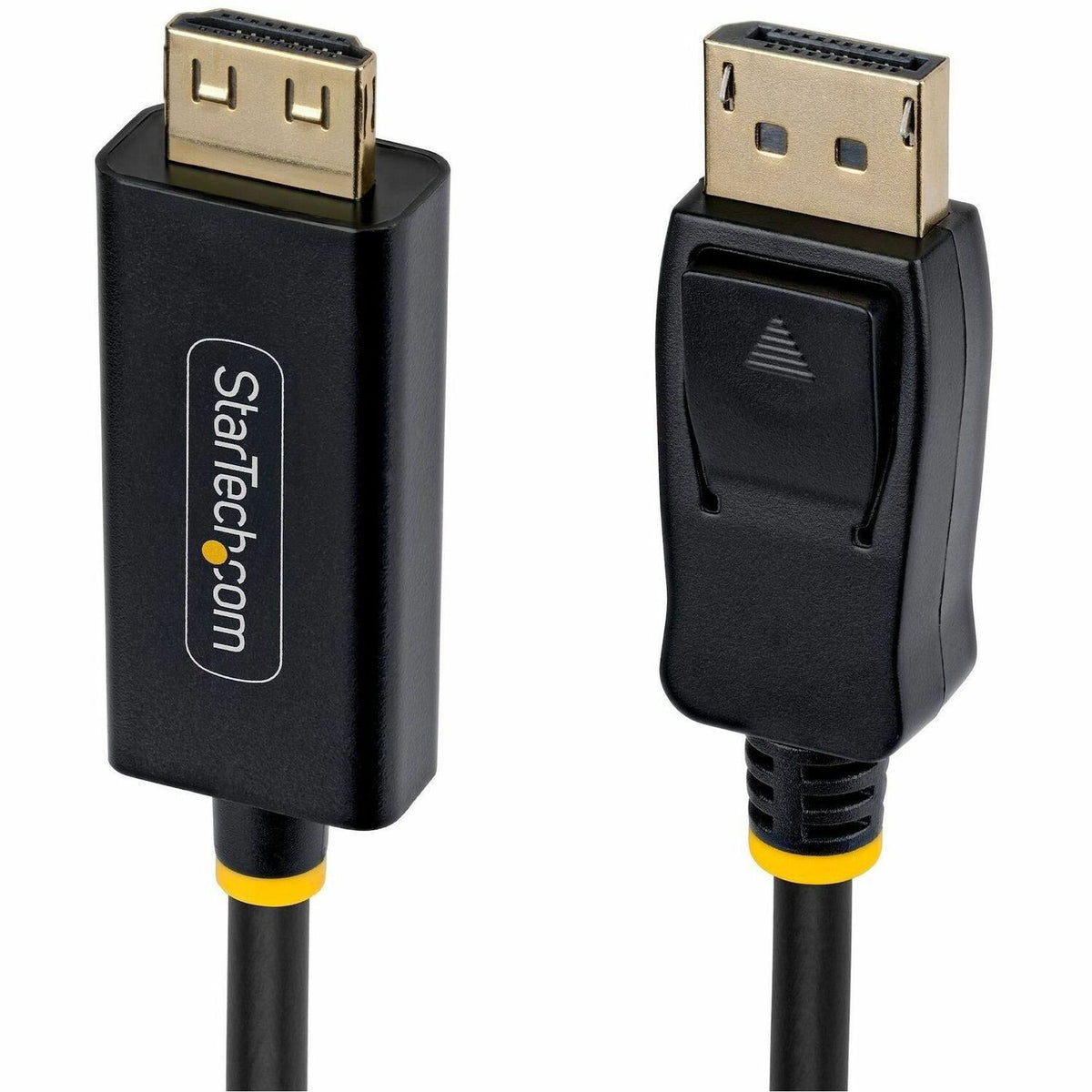 StarTech 10ft DisplayPort to HDMI Adapter Cable with Gripping Connector, 4K 60Hz, HDR, Uni-directional DP to HDMI Video Converter - 10F-DP-HDMI-4K60-GR