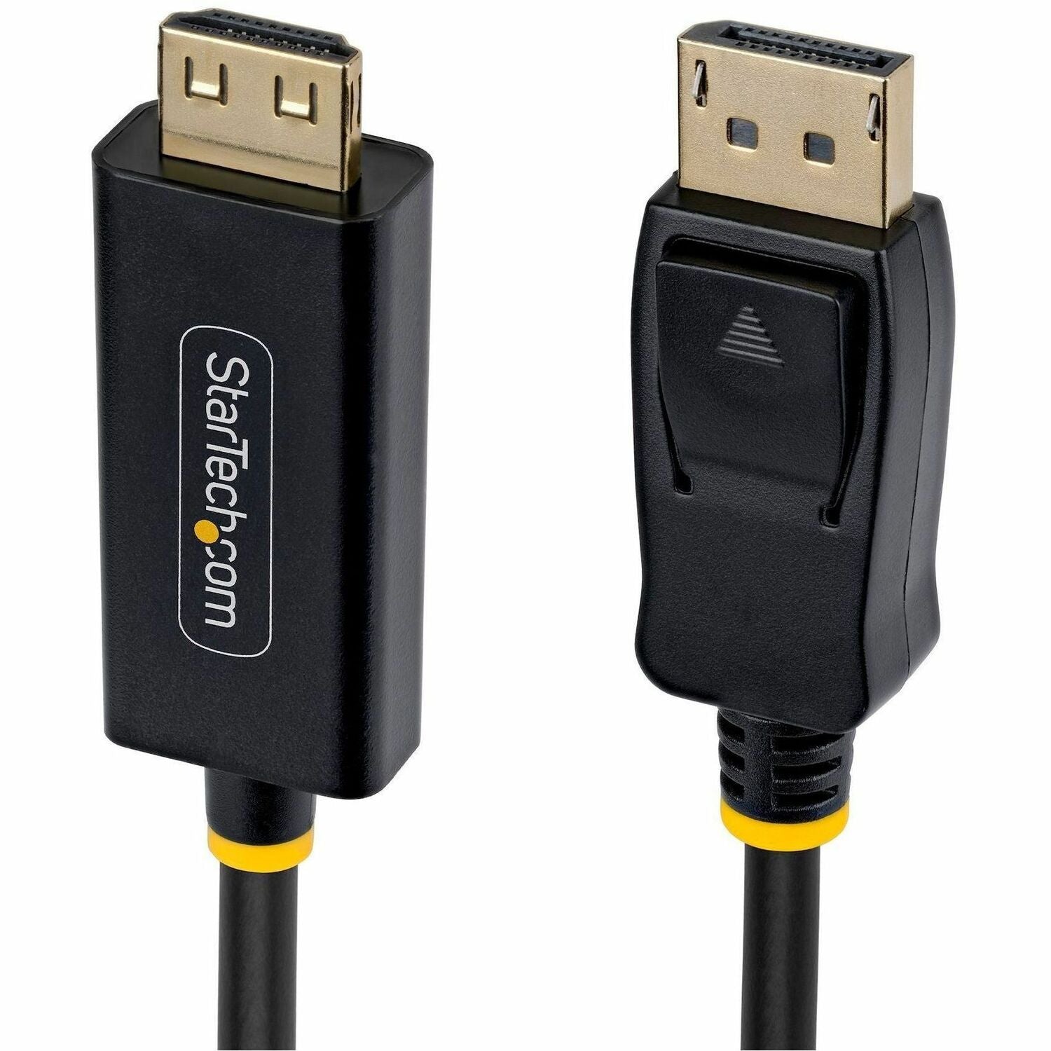 StarTech 10ft DisplayPort to HDMI Adapter Cable with Gripping Connector, 4K 60Hz, HDR, Uni-directional DP to HDMI Video Converter - 10F-DP-HDMI-4K60-GR