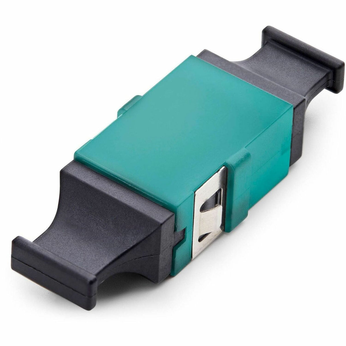 StarTech MPO/MTP Coupler, Multimode OM3/OM4 MPO Fiber Coupler, Key Up-Key Down, Fiber Optic MPO/MTP Coupler for Patch Panels - Aqua - MPOSMAPCAQCOUPLER