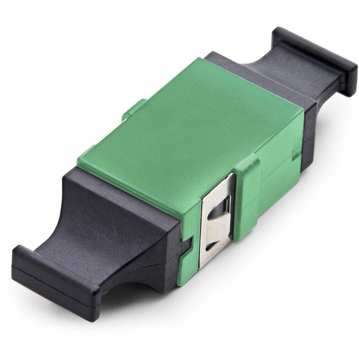 StarTech MPO/MTP Coupler, Single Mode MPO Fiber Coupler, Key Up-Key Down, Fiber Optic MPO/MTP-APC Coupler for Patch Panels/Enclosures - MPOSMAPCGNCOUPLER