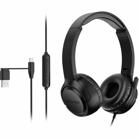 Kensington H950 EQ USB-C/USB-A On-Ear Headset - K97468WW