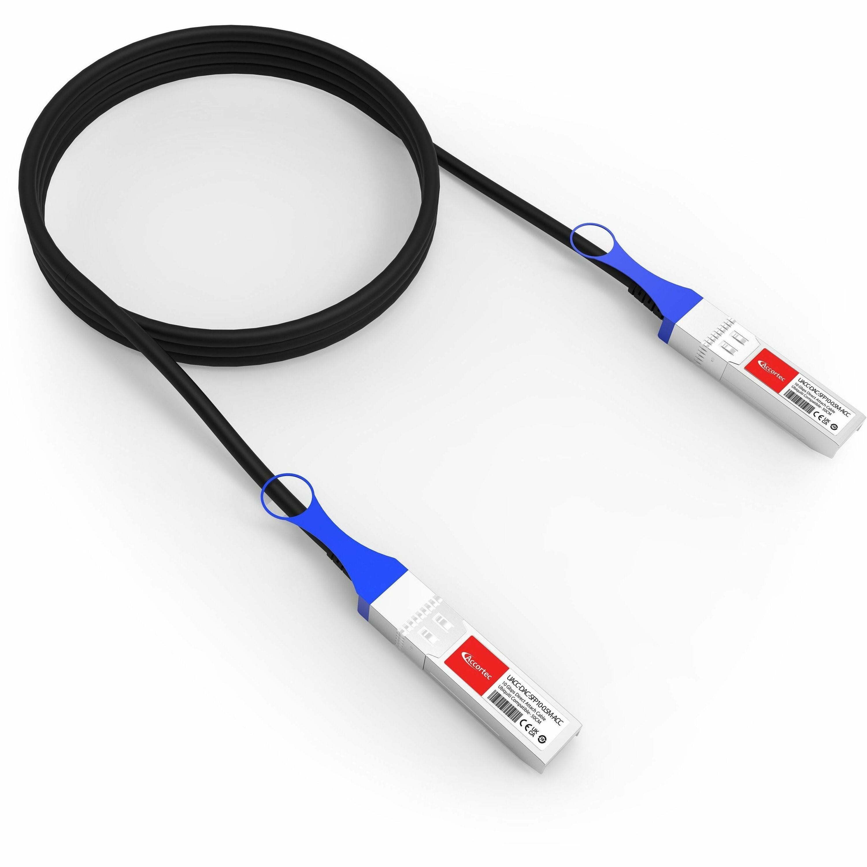 Accortec10 Gbps Direct Attach Cable Ubiquiti Compatible- 50CM - UACC-DAC-SFP10-0.5M-ACC