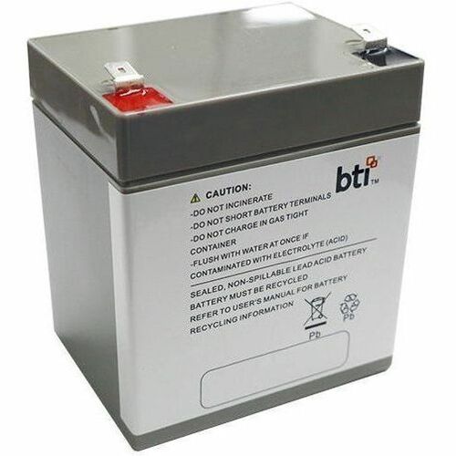 BTI UB1250-F2-TAA 12V 5A 1-CELL LEAD ACID UPS BATTERY FOR UB1250-F2 (TAA-Compliant) - 2 YR WARRANTY - UB1250-F2-TAA