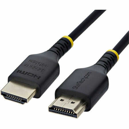 StarTech 6ft (1.8m) Slim Certified Ultra High Speed HDMI Cable, 8K 60Hz/4K 120Hz, Ultra Slim and Flexible HDMI 2.1 Cable, 8K HDMI Cord - HDMI21-CBL-SLIM-6F