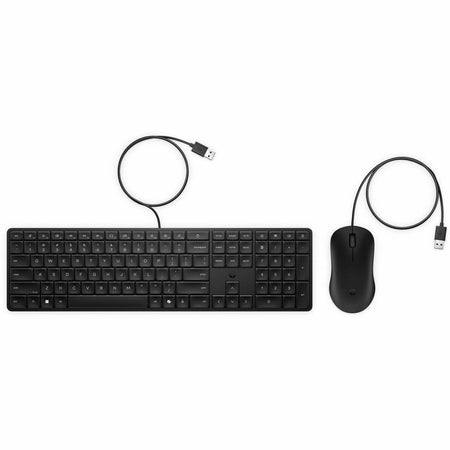 HP 175C Wired Mouse and Keyboard Combo (D54DLAA) - D54DLAA#ABA