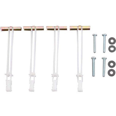 Chief Metal Stud Hardware Kit for Flat Panels - With 4 Anchors - PAC-115