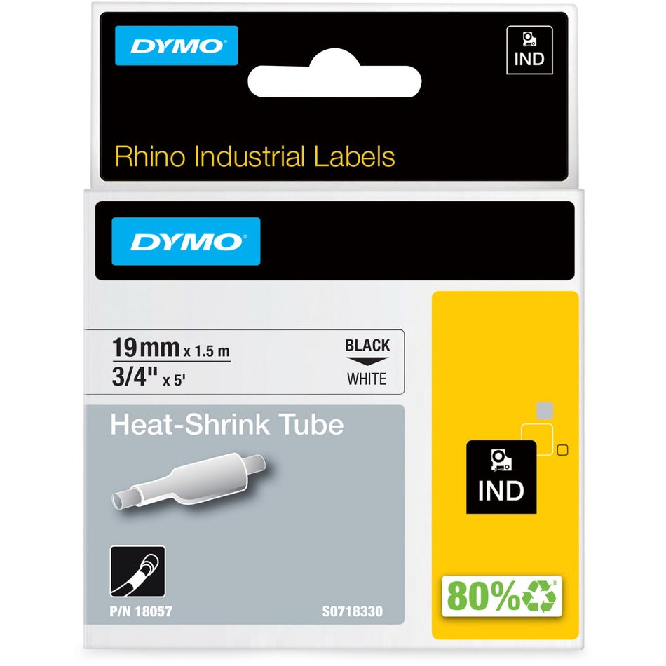 Dymo Rhino Heat Shrink Tube Labels - 18057