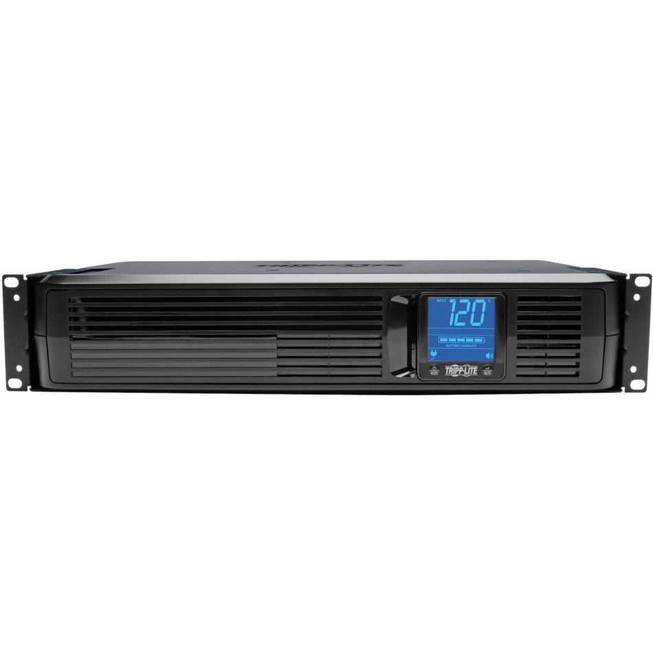 Tripp Lite by Eaton UPS Smart LCD 1500VA 900W 120V Line-Interactive UPS - 8 Outlets USB DB9 2U Rack/Tower - SMART1500LCD