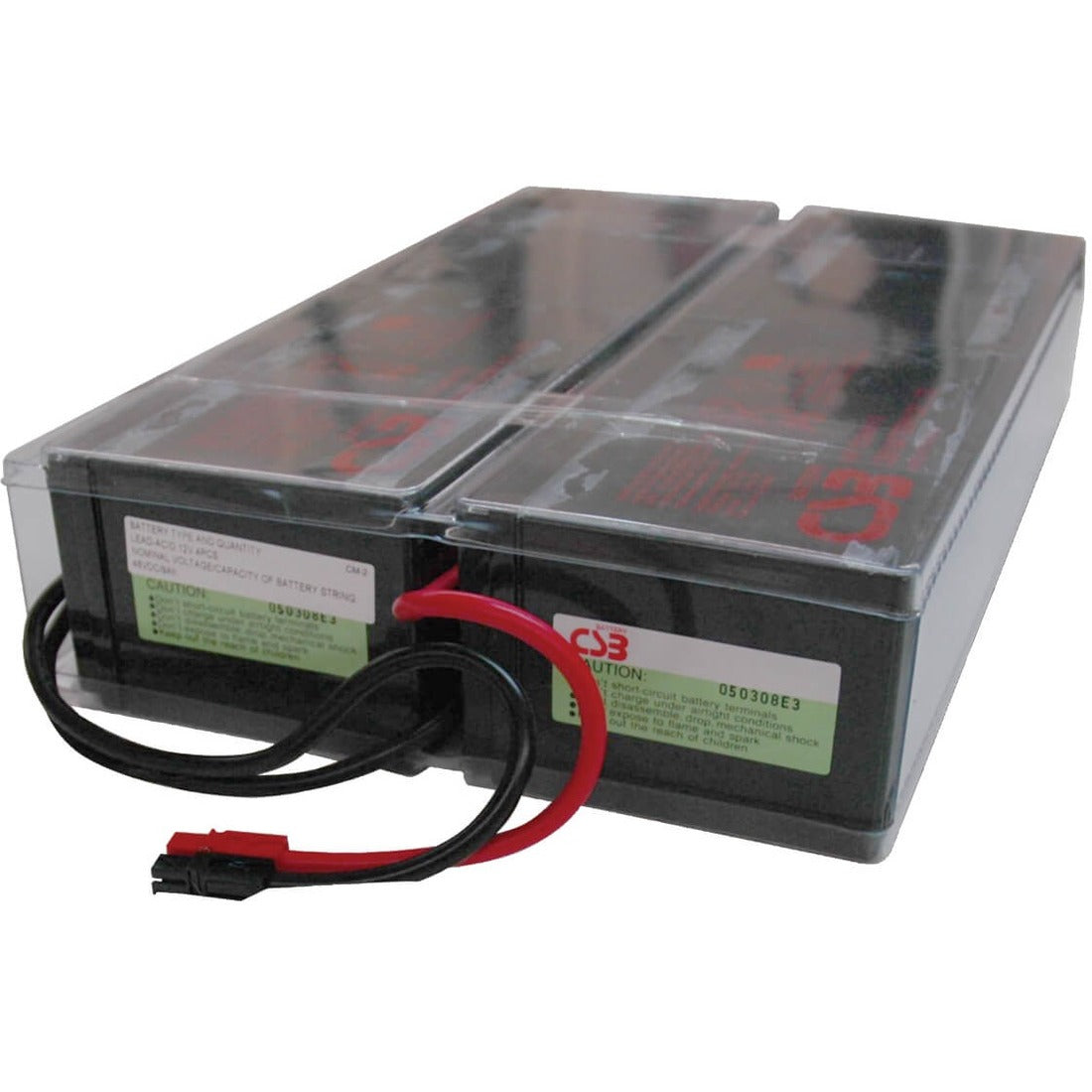 Tripp Lite by Eaton 2U UPS Replacement Battery Cartridge 48VDC for select SmartPro UPS Systems 1 set of 4 - RBC94-2U