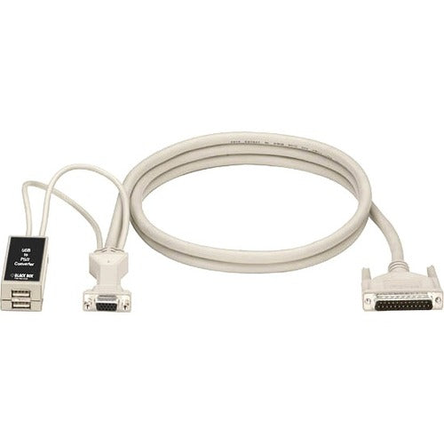 Black Box KVM User Cable - DB25, VGA, USB, 1-ft. (0.3-m) - EHNUSB-0001