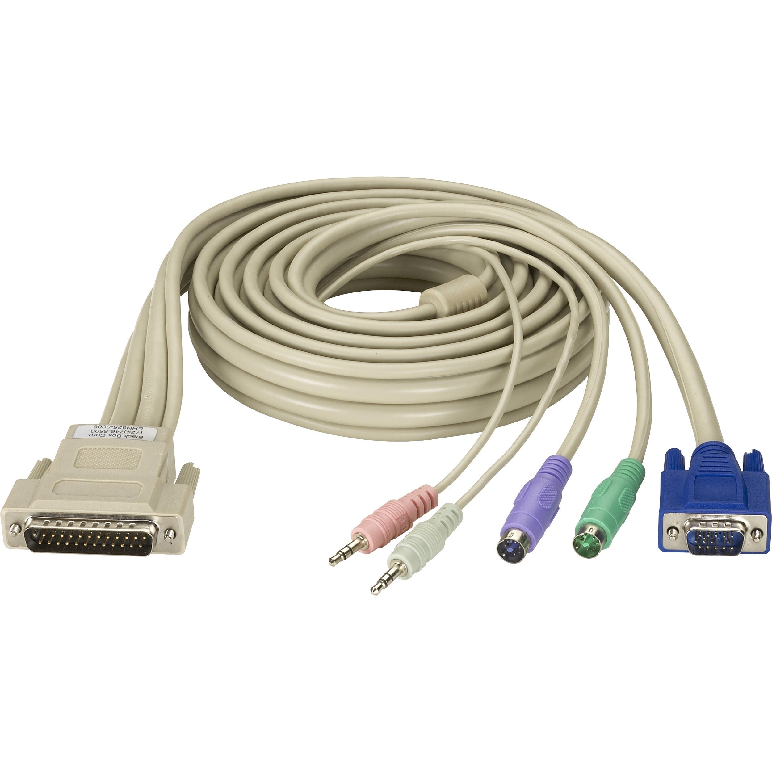 Black Box KVM Cable with Audio Cable - EHN825-0006