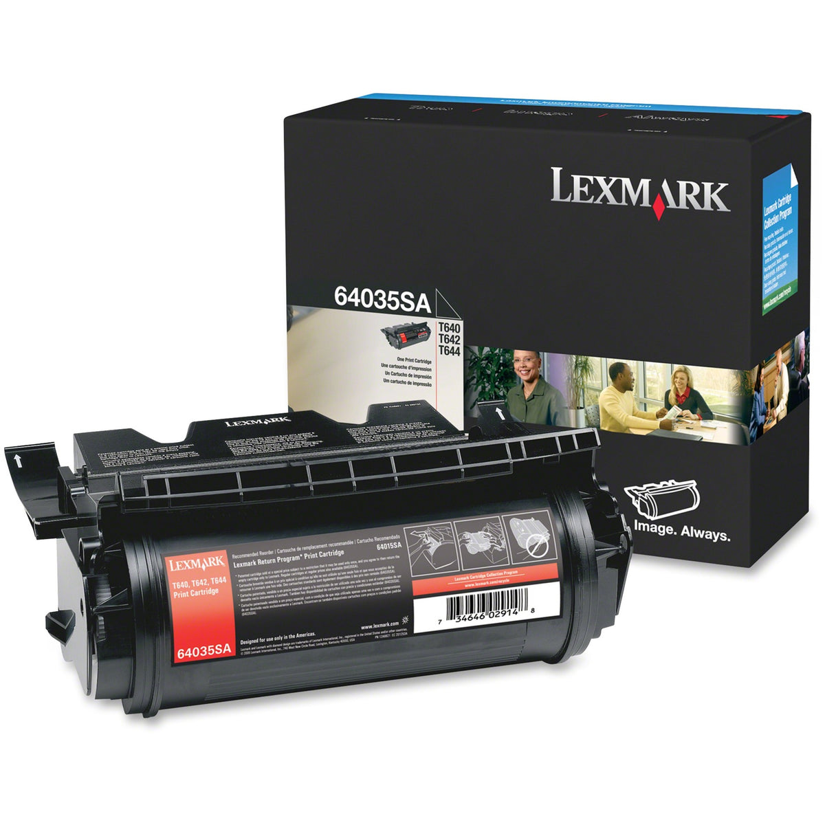 Lexmark Original Toner Cartridge - 64035SA