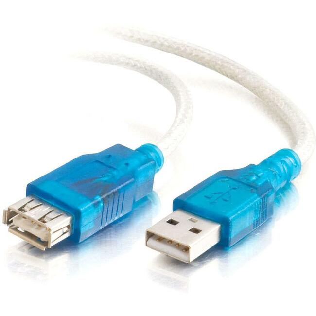 C2G 16.4ft USB Extension Cable - Active USB A to USB A Extension Cable - USB 2.0 - M/F - 39978