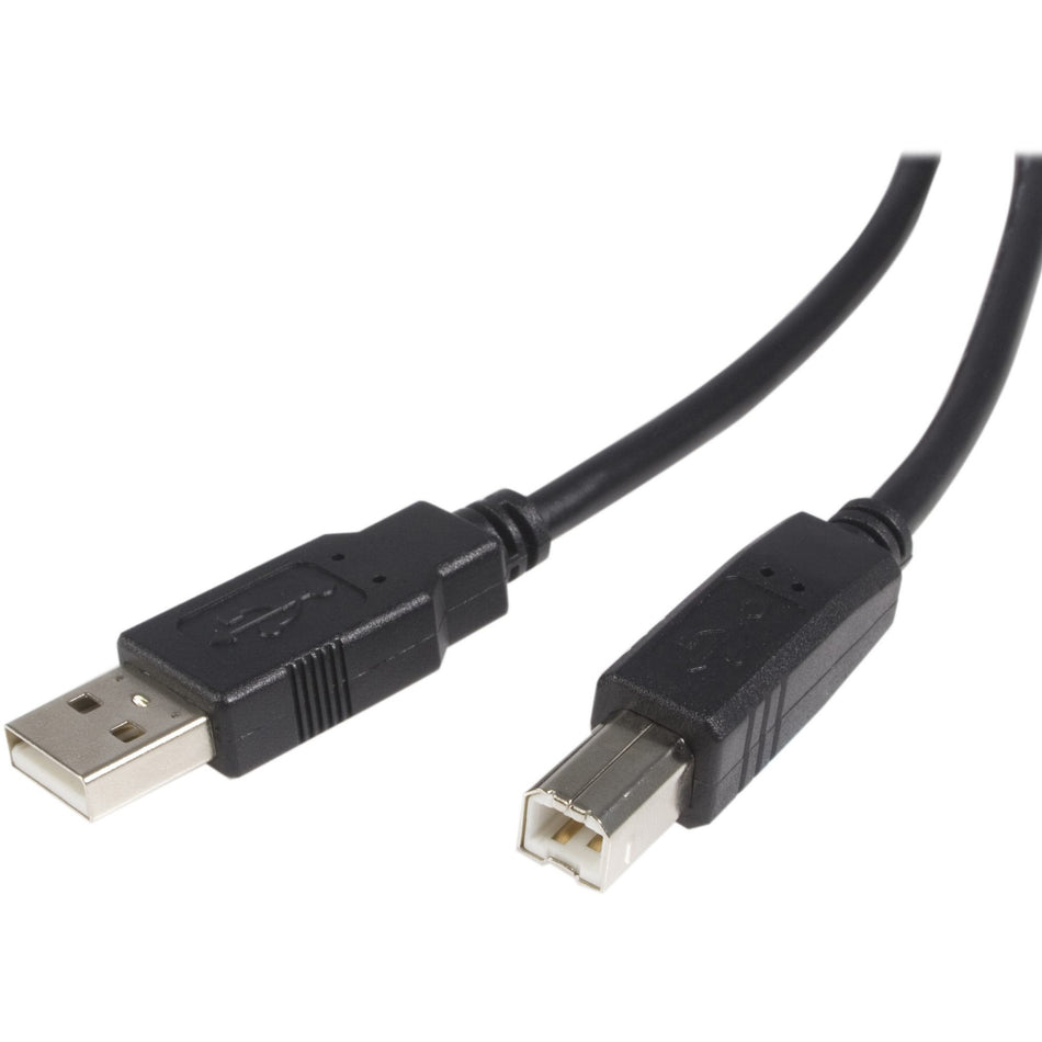 StarTech.com 1 ft USB 2.0 A to B Cable - M/M - USB2HAB1