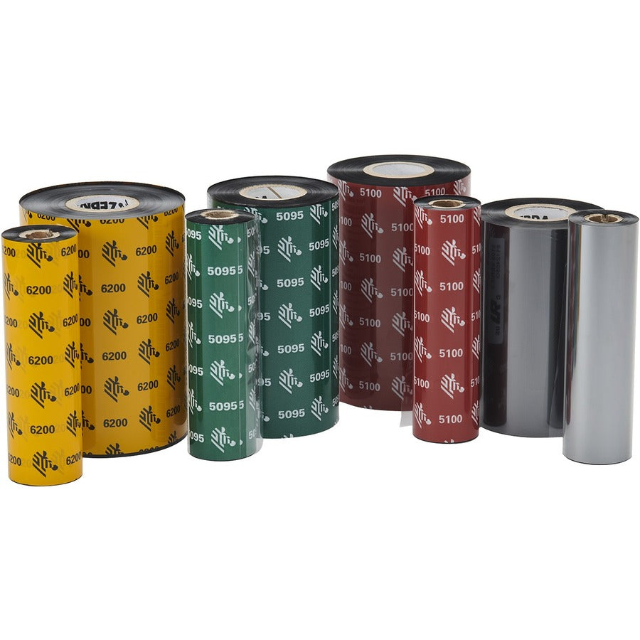 Zebra Resin Ribbon 4.33inx1476ft 5100 Premium 1in core - 05100BK11045