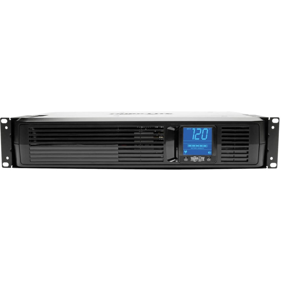 Tripp Lite by Eaton SmartPro LCD 120V 1200VA 700W Line-Interactive UPS, AVR, 2U Rack/Tower, LCD, USB, DB9 Serial, 8 Outlets - Battery Backup - SMART1200LCD