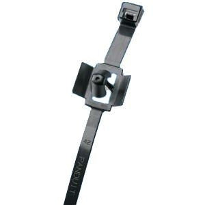 PANDUIT Pan-Ty PLWP Series Winged Push Mount Tie - PLWP40SC-D30