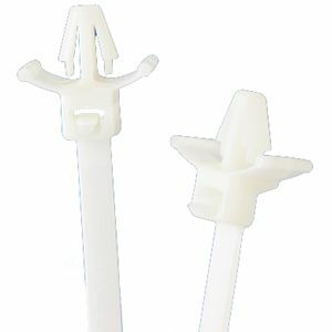 PANDUIT Pan-Ty PRWP Series Winged Push Mount Tie - PRWP1SB-D