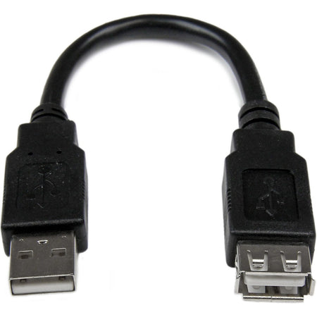 StarTech.com 6in USB 2.0 Extension Adapter Cable A to A - M/F - USBEXTAA6IN