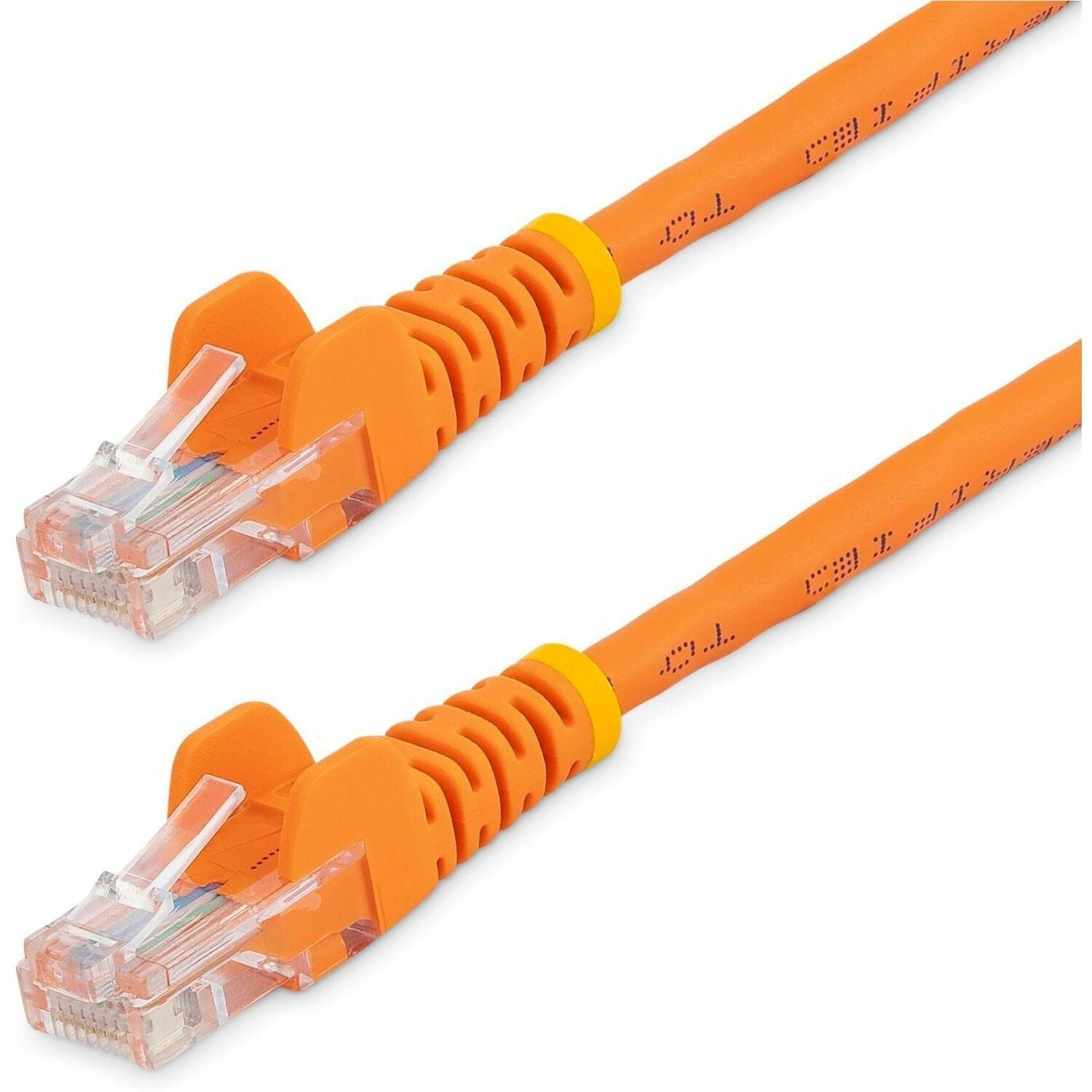 StarTech.com 15 ft Orange Snagless Cat5e UTP Patch Cable - 45PATCH15OR