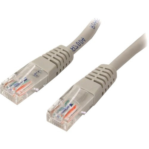 StarTech.com 5 ft Cat5e Gray Molded RJ45 UTP Cat 5e Patch Cable - 5ft Patch Cord - M45PATCH5GR