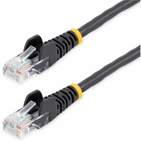 StarTech.com 50 ft Black Cat5e Snagless UTP Patch Cable - 45PATCH50BK