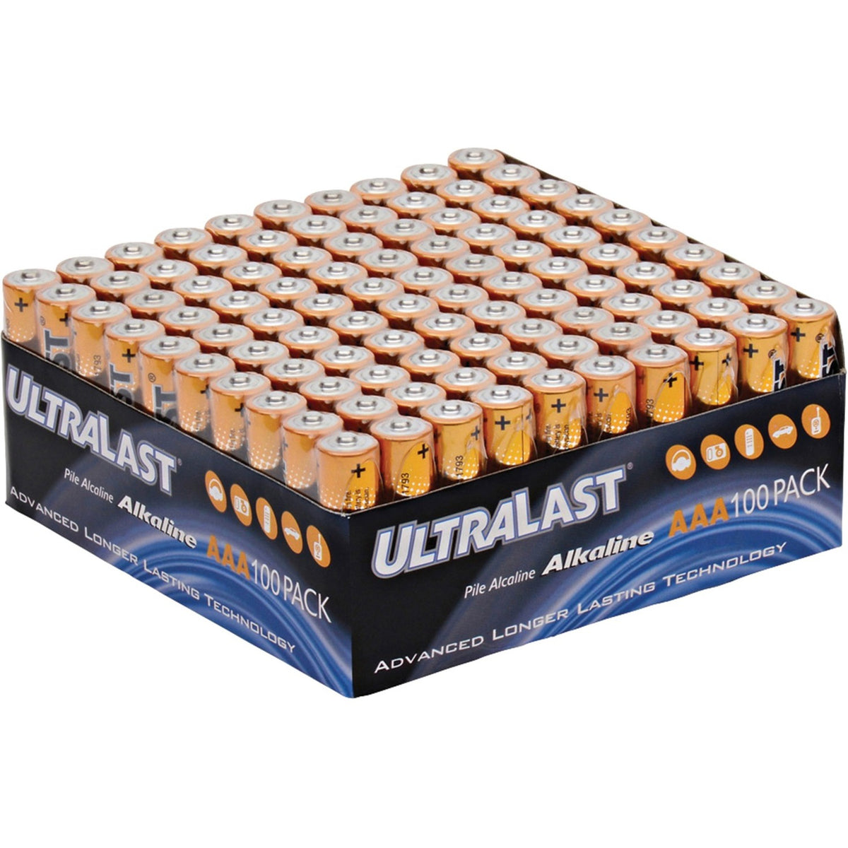 NABC UltraLast ULA100AAAB AAA Size Battery Bulk Value Pack - ULA100AAAB