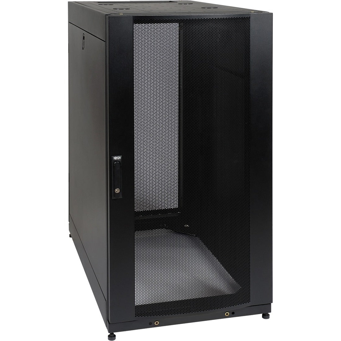 Tripp Lite by Eaton 25U SmartRack Standard-Depth Half-Height Server Rack Enclosure, Doors and Side Panels - SR25UB