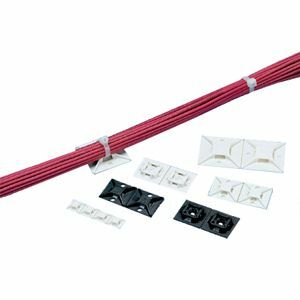 PANDUIT 4-Way Adhesive Backed Cable Tie Mount - ABM2S-AT-C0