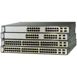 Cisco Catalyst C3750G-24PS-S Multi-layer Stackable Switch with PoE - WS-C3750G-24PSS-RF