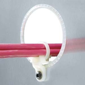 PANDUIT Lightening Hole Cable Tie Mount - LHMS-S5-D