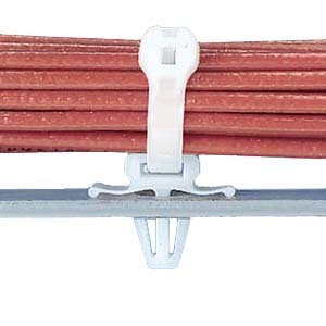 PANDUIT Winged Push Barb Cable Tie Mount - PWMS-H25-M0