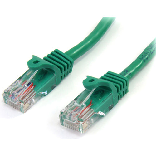 StarTech.com 10 ft Green Snagless Cat5e UTP Patch Cable - 45PATCH10GN