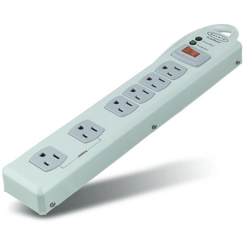 Belkin 6 Outlet Metal Surge Protector with 15ft Power Cord - 885 Joules - F9D600-15-DP