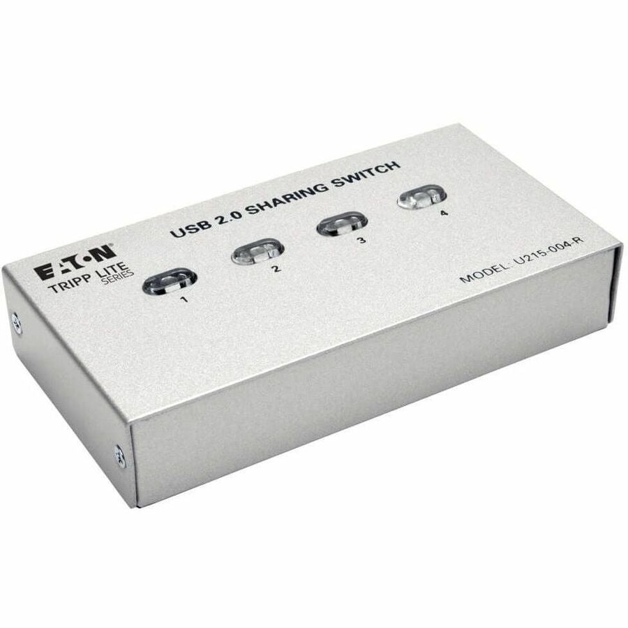 Eaton Tripp Lite Series 4-Port USB 2.0 Printer / Peripheral Sharing Switch - U215-004-R