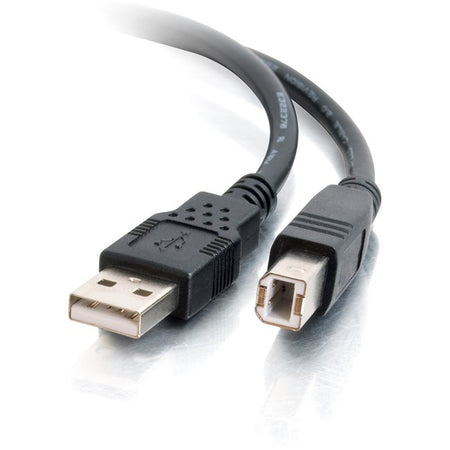 C2G 9.8ft USB A to USB B Cable - USB A to B Cable - USB 2.0 - Black - M/M - 28103