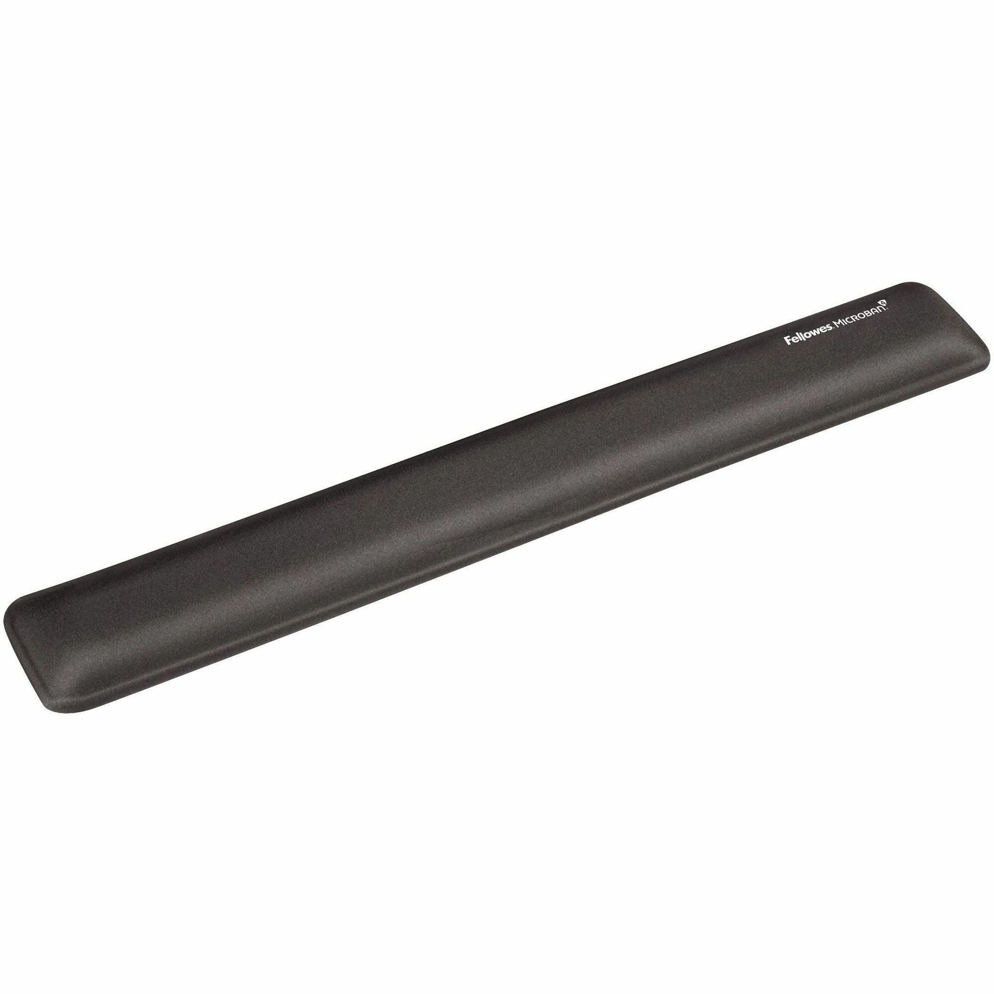 Fellowes&reg; MICROBAN&reg; Gel keyboard Wrist Rest - Graphite (9175301) - 9175301