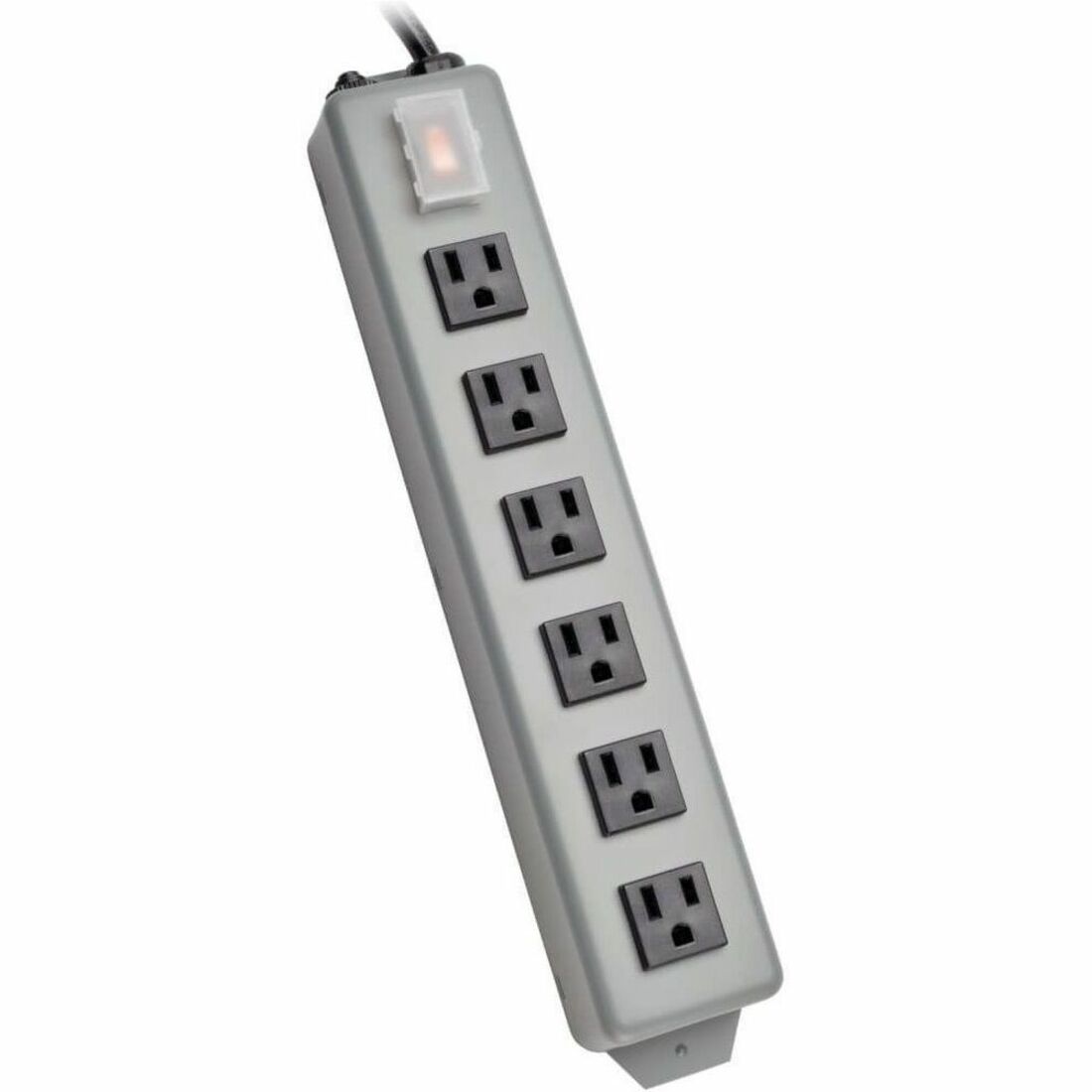 Tripp Lite by Eaton Waber Industrial Power Strip Metal Lighted Power Switch 6-Outlet 6 ft. (1.83 m) Cord - 6SP